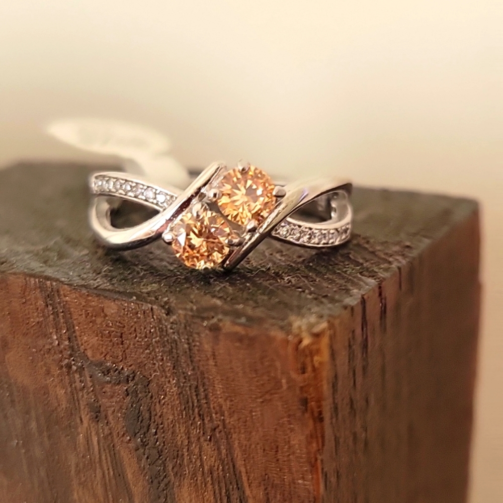 Fragrant Jewels Silver and Gold Ring